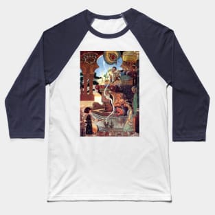 The Rubaiyat - Quatrain XVI - Rene Bull Baseball T-Shirt